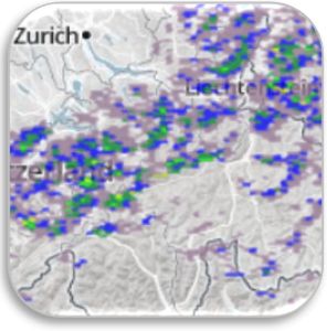 Flugbasis - Niederschlagsradar und -prognose