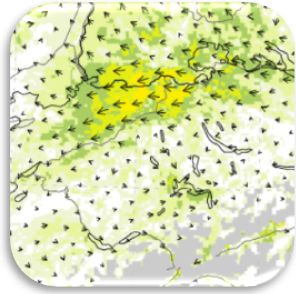 Meteo Schweiz - Windprognose