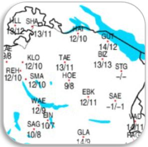 MeteoTest - Temperatur und Taupunkt