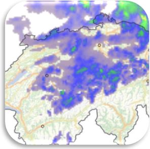 Search.ch - Niederschlagsradar